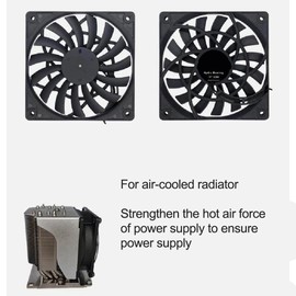Veumoie Mute 120mm 12cm PWM Cooling Fan Slim 12mm,New 120X120X12mm DC 12V 0.25A 1400RPM Computer PC Case Chassis Cooler Quiet