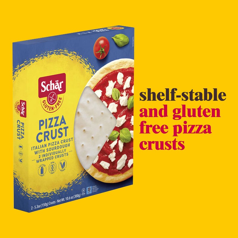 Schar - Pizza Crust - Certified Gluten Free - No