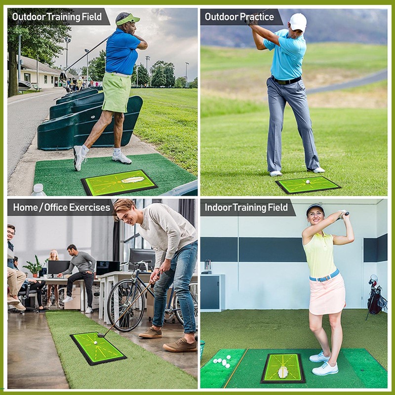 AWAVM Golf Training mats, Golf Mat Practice, New Golf Splitting