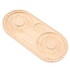 Salt Rimmer Pine Wood Sugar Rimmer Waterproof Holder Bar Tool
