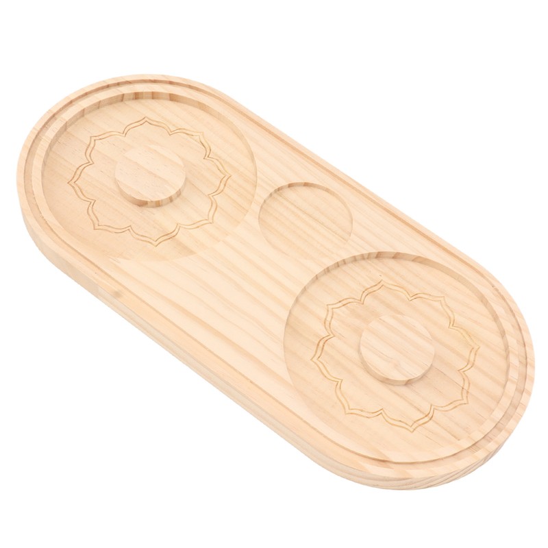 Salt Rimmer Pine Wood Sugar Rimmer Waterproof Holder Bar Tool