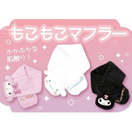 Jays Planning ASMF035 Children's Fluffy Sanrio Scarf, My Melody, Pastel