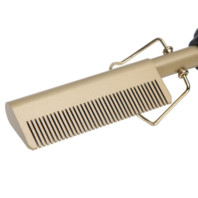 Hair Straightener Comb Wet Dry Dual Use Multi Functional Men