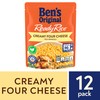 BEN'S ORIGINAL Ready Rice Creamy Four Cheese Flavored Rice, Easy