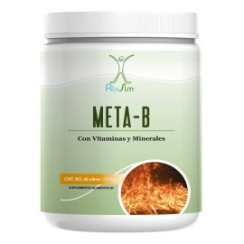 Meta-b Con Vitaminas Y Minerales Oficiales De Natural Slim Sin sabor