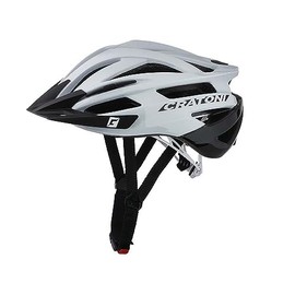 Cratoni Unisex – Erwachsene Agravic Fahrradhelm, Blanco/Negro, L-XL-58-62 cm