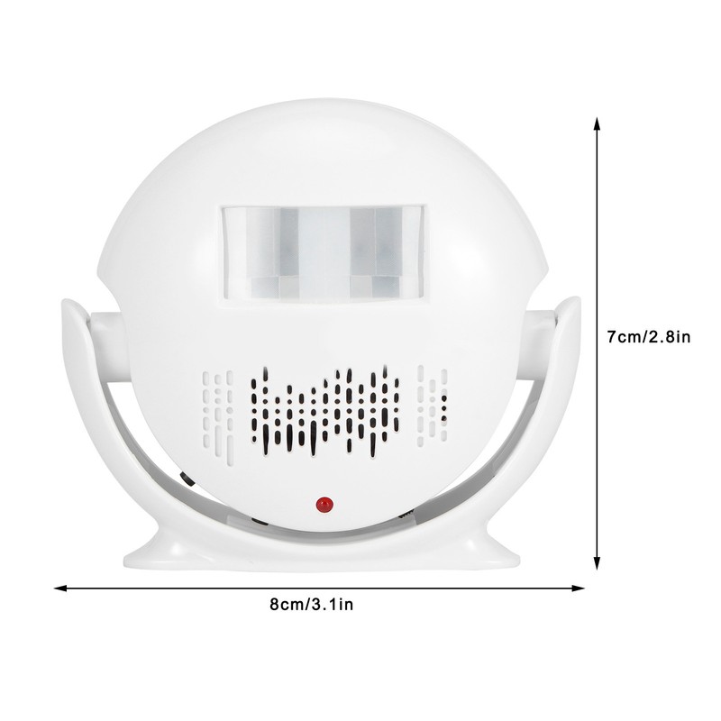 Waytronic Welcome Doorbell Alarm IR Infrared Sensor Voice Prompt Door
