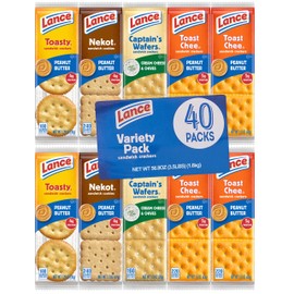 Lance Sandwich Cracker Variety Pack (40 Count)