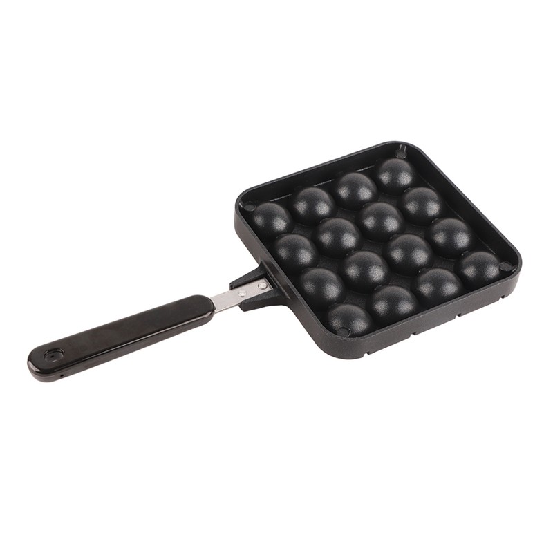16 Holes Takoyaki Grill Pan Octopus Ball Plate Home Cooking
