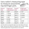 3-Point Products Oval-8 Finger Splint Package of 5 (Size 2)