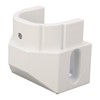 RV Awning End Plug White Solid Aluminum Durable Easy Installation