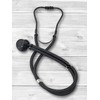 EMI 330-ST Stealth Black Sprague Stethoscope and Aneroid Sphygmomanometer Blood