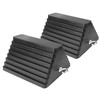 MaxxHaul 80681 Rubber Wheel Chocks 2-Pack – Heavy Duty, All-Weather,