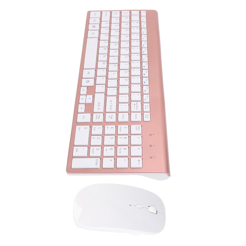 2.4G Wireless Keyboard and Mouse Combo with USB Adapter Ultra