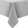 SASTYBALE Gray Tablecloth Rectangle, Spillproof Table Cloth Wrinkle Resistant Washable