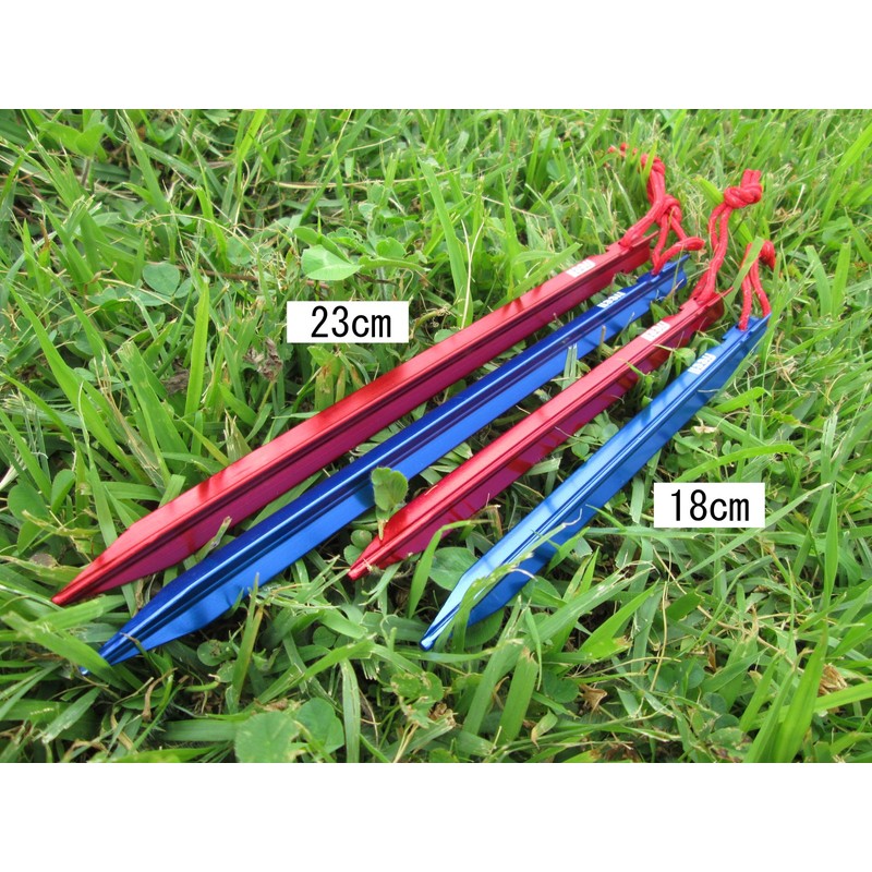 Freell Tent Pegs, Suitable for Hard Grounds, Lightweight, Duralumin, Y