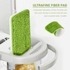 3 Pack Mop Replacement Cloths, Reusable Pads Ultra Fine Fiber