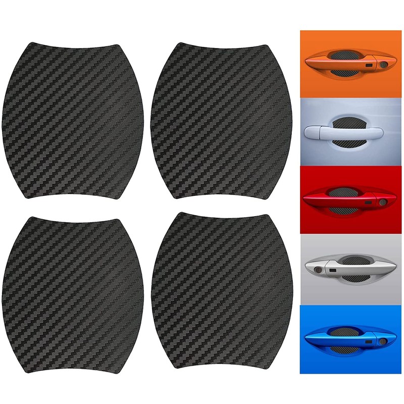 Black Nissan Fit Door Handle Protection Cover