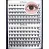 240pcs C Curl 10D/20D Cluster Eyelashes Mixed, 0.07mm /0.10 mm