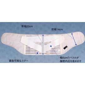 Pelvic Belt, Smooth Corset, 7.9 inches (20 cm), Pelvic Protection Belt (S)