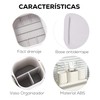 FSY FASILYT Set 3 Accesorios de Baño | Multifuncional |