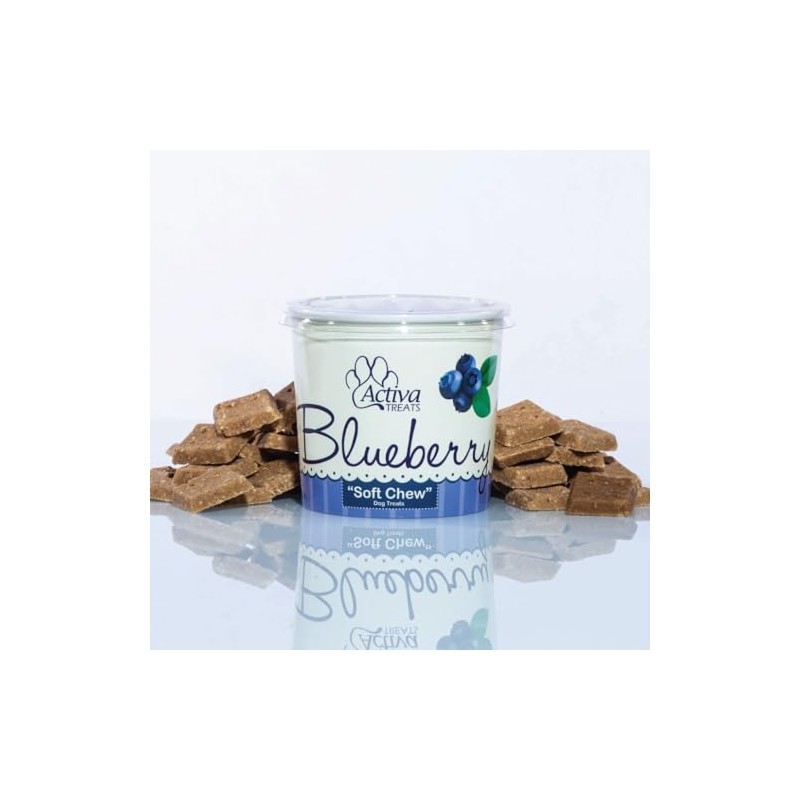 Activa Soft Chew Dog Treats (Wafer, Blueberry)