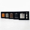 12 Sets Case Stainless Steel Whisky Hip Flask 6oz Portable