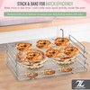 LANEJOY 2-Tier Stackable Cooling Racks with Handle for Cooking and