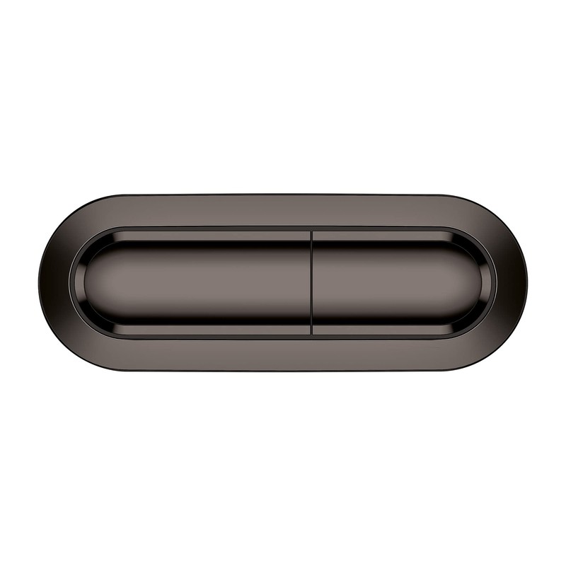 Grohe Essence Dual Flush Actuator, Hard Graphite