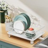 BULIJUJU Small Dish Drying Rack, Space Saving Dish Racks for