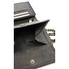 Jockey Club Biker Wallet with Chain, Natural Hunter Skin Leather