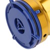 1 Pair NAB Hub Adapters Polished Aluminum Alloy Universal Loading