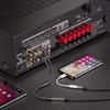 sonero® Premium Audio Adapter, 0,20m, 2x Cinch Stecker auf 3,5mm
