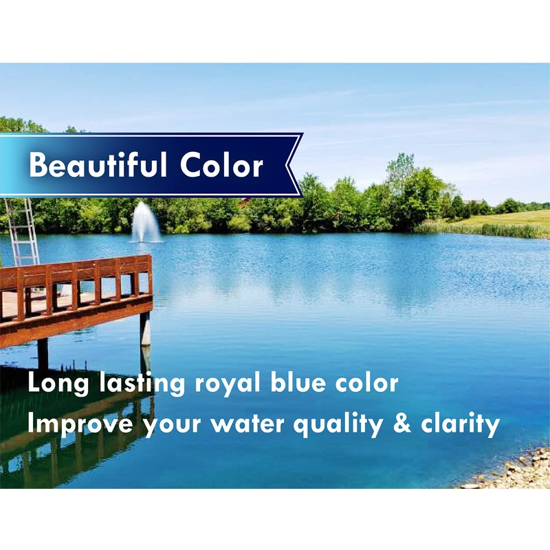 Blue Lake and Pond Dye (4 Gallon Value Pack)