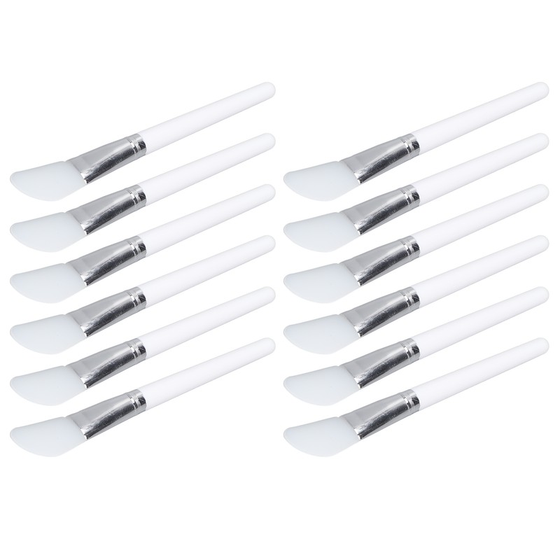 12pcs Face Mask Brush Silicone Facial Mud Mask Applicator DIY