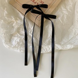 LeTradeJP Hair Accessories, Bows, Hair Clips, Party Bows, Clips, Ribbon Pins, Hair Arrangement, Set of 2
