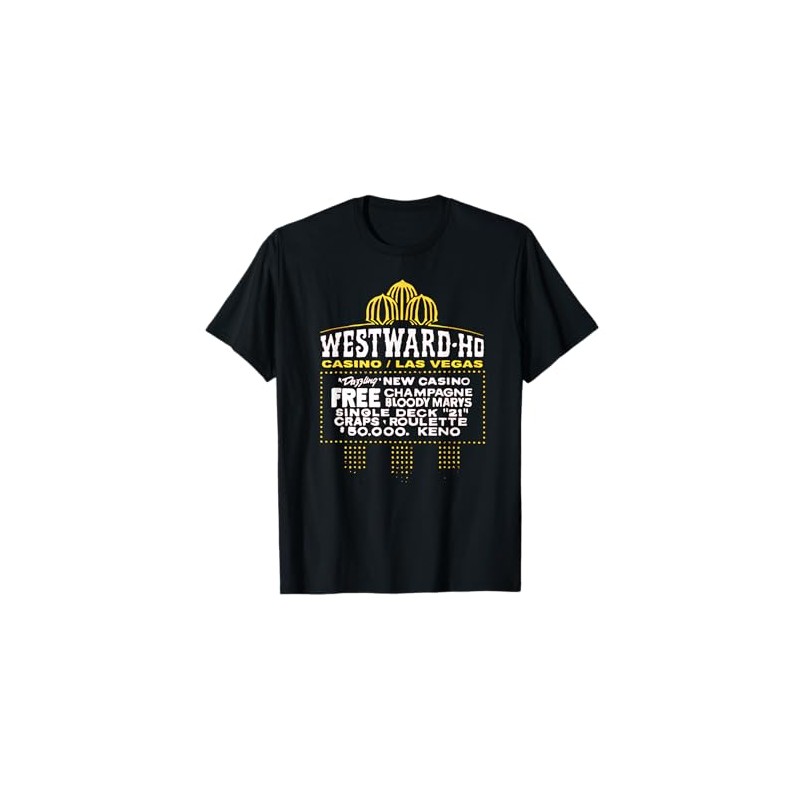 Westward Ho Las Vegas Hotel Casino Retro Vintage T-Shirt