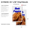 Hush Puppies (2-Pack) 24" x 36" Vinyl Decals | Sign