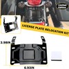 Upgrade License Plate Relocation Bracket for Harley-Davidson | Limited edition