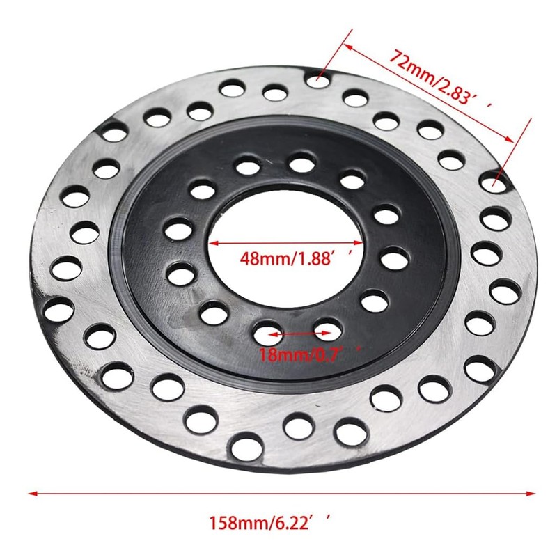 PRO BAT Rear Hydraulic Disc Brake System Caliper + Brake