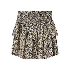 Name it kids Girls' Nkftirulle Skirt, Pastel Yellow