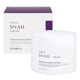 Food Aholic Intensive Snail Cream 100ml / Moisturizing Cream, Barrier Strengthening, Anti-wrinkle, High Moisture / 푸드어홀릭 인텐시브 스네일 크림 100ml/수분크림 장벽강화 주름개선 고보습