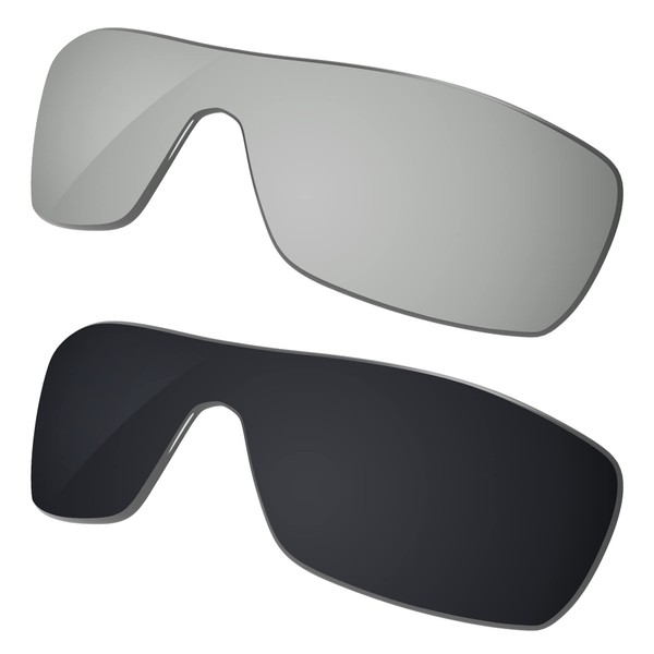 Galvanic Replacement Lenses for Oakley Turbine Rotor OO9307 Sunglasses -