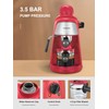 Ihomekee Espresso Machine, 3.5Bar Espresso and Cappuccino Machine with Preheating