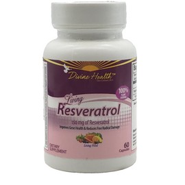 Divine Health DR Colbert MD Living Resveratrol 60 capsules