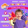 Zollipops Zaffi Taffy Sour in Assorted Sour Flavors, Watermelon, Green