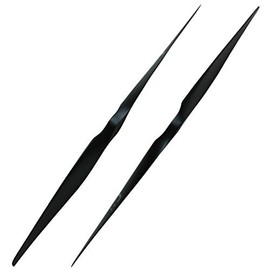 Xoar PJP-N-M 15x5 1550 RC Multi-Rotor Propellers CW CCW. 1 Pair of 15 Inch Black Wood Props for Brushless Electric Motor (XOAR Titan T4006, T-Motor, Hacker, KDE, Scorpion Power)
