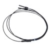 2PCS Fiber Optic Sensor 0‑46mm Detection Distance Tube Reflective Optical