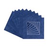 5x5 Mat For 7x7 Frame - Precut Navy Suede Square