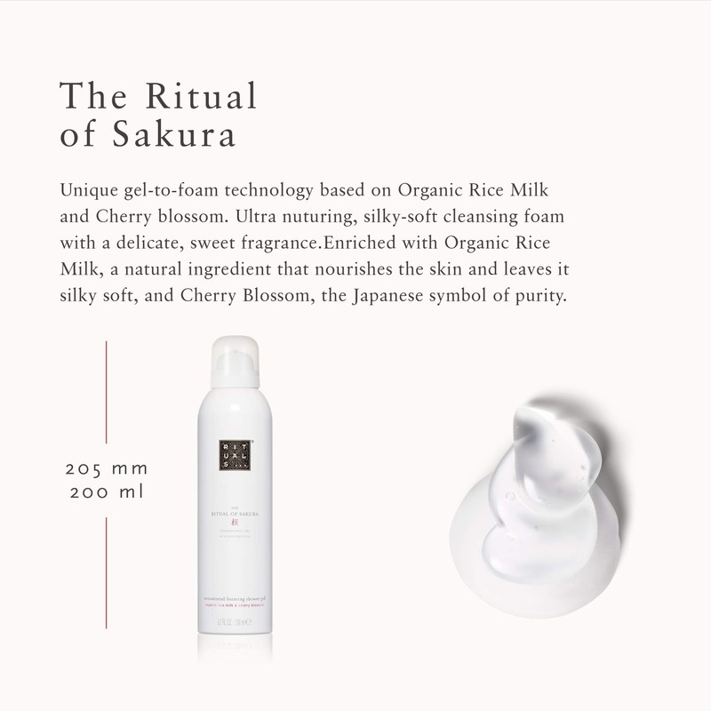 RITUALS Foaming Shower Gel from The Ritual of Sakura, 200